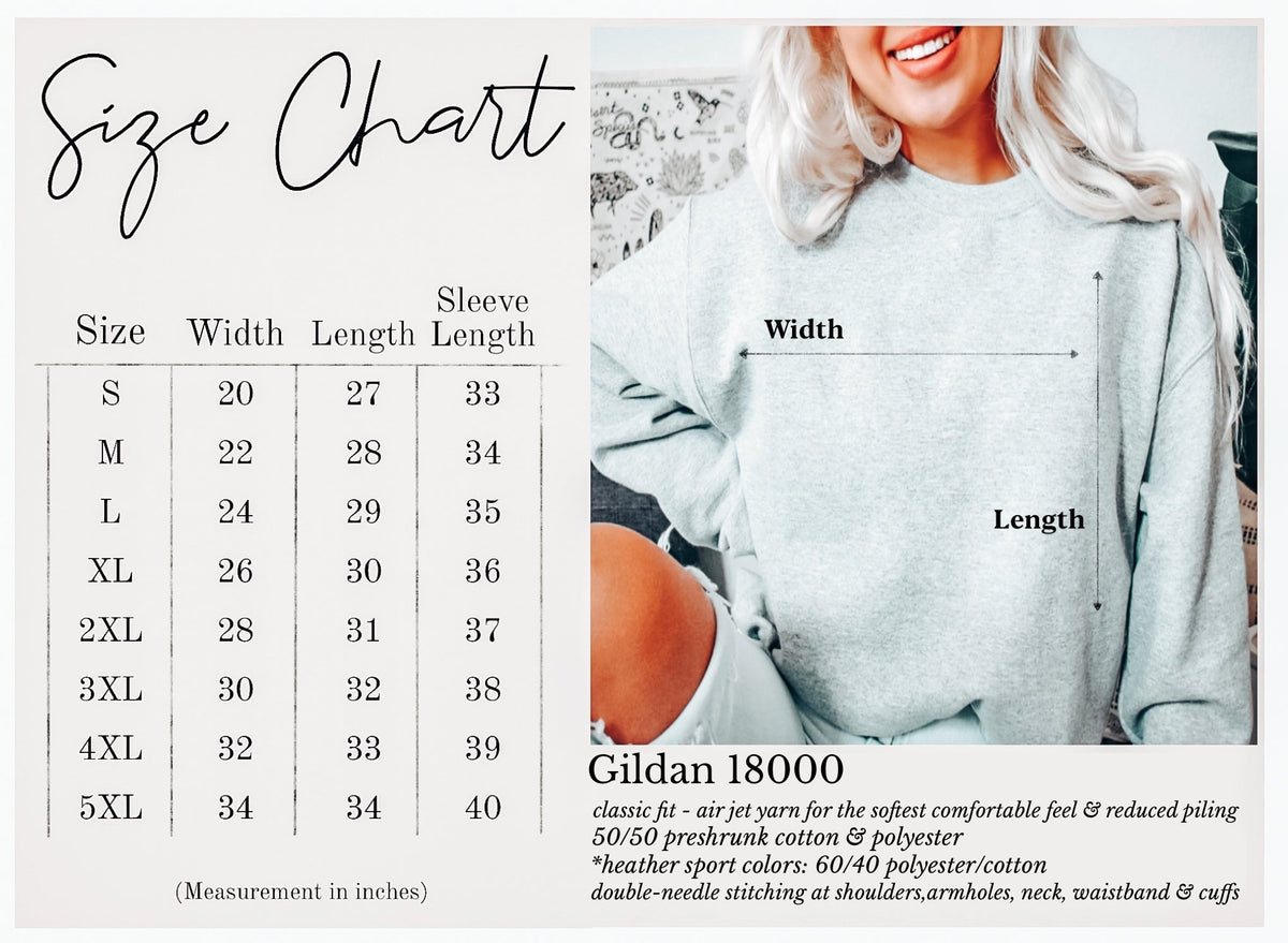 Fall Words Sweatshirt *5 Colors (S-3X)