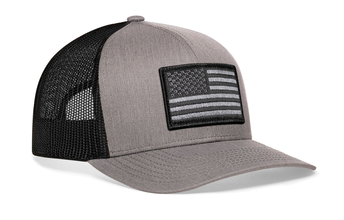 American Flag Trucker Hat  |  Tactical USA Snapback